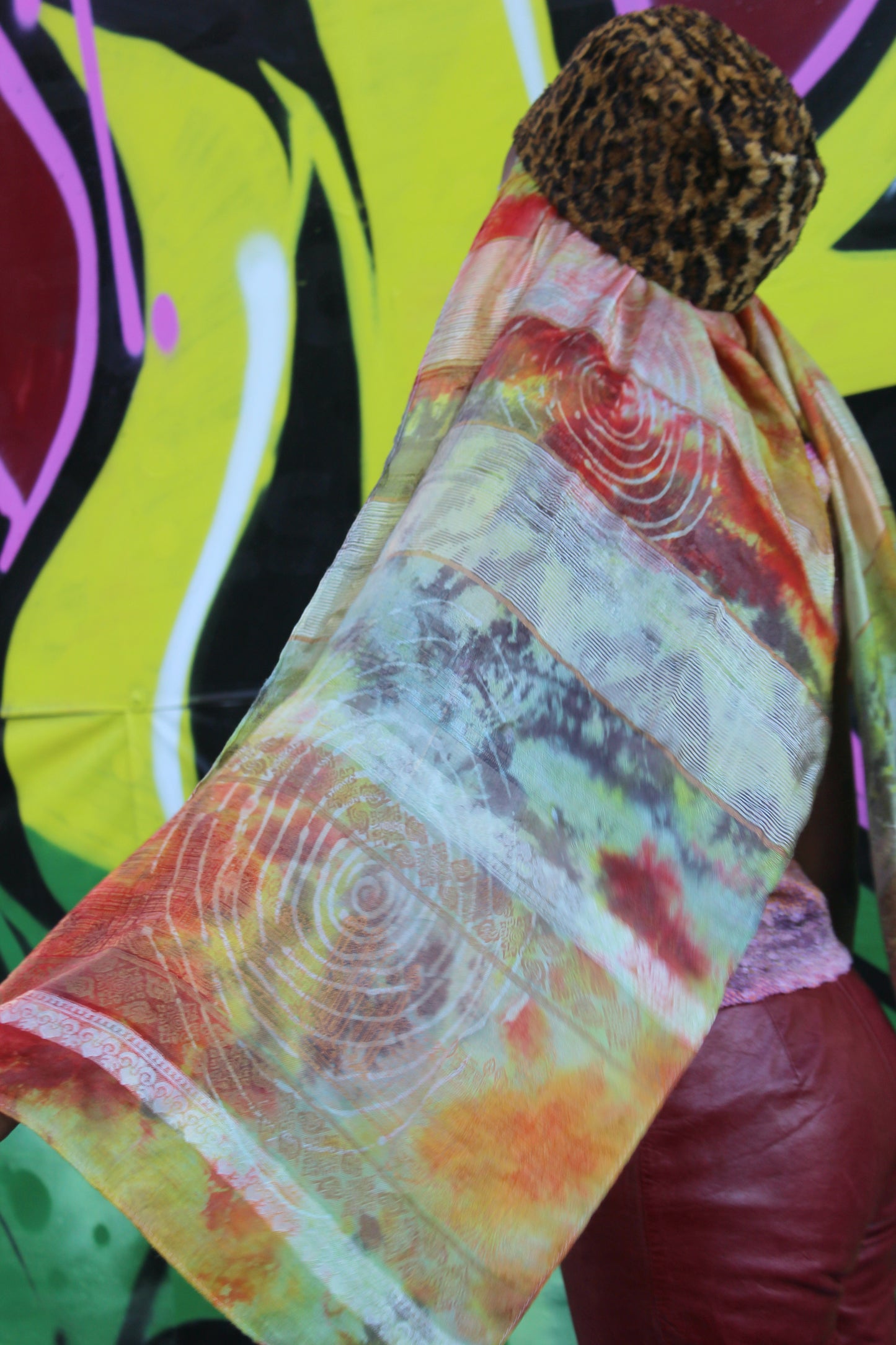 Silk Flame Scarf