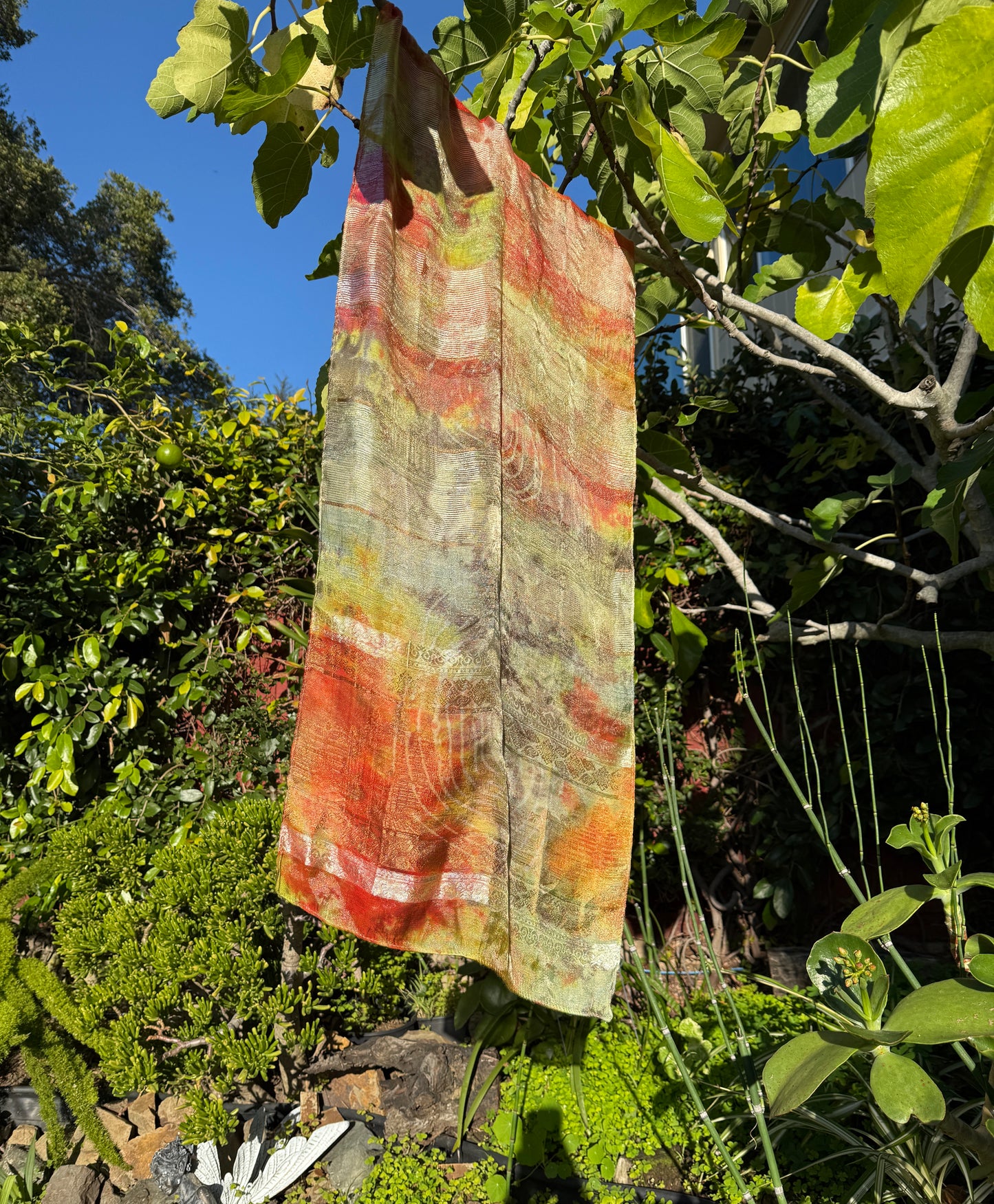 Silk Flame Scarf
